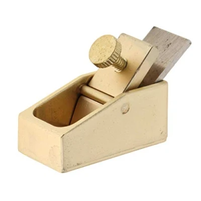 Imagen de Mini plano de carpintería, cepillador mano, bloque mano herramienta carpintería carpintero de, para Oro M