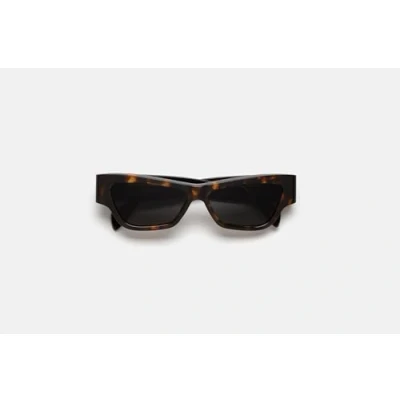 Imagen de Retrosuperfuture Unisex XWN Nameko Burnt havana Gafas de sol Acetato la Habana Negro Cuadrada Normal