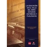 Imagen de La Educacion En El Valle Del Ebro: Estudios Historicos Y Filologicos