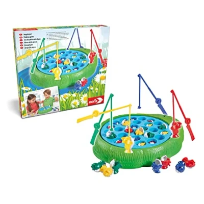 Imagen de Noris 606066956 Juego de Pesca para niños a Partir 3 años, Multicolor