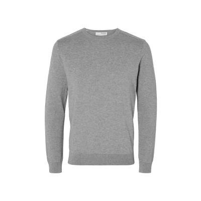 Imagen de Selected Homme Slhberg CREW NECK Jersey de punto, Hombre, Talla: Medium, Medium grey melange