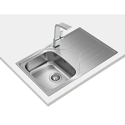 Imagen de ¡Oferta 26% ! Teka Universe 45 T Xp 1C 1E D 1Ø 3½ C/Reb Sf Fregadero De Cocina Acero 43 Cm 1 Cubeta Escurridor