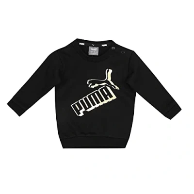 Imagen de Puma Minicats ESS+ Crew Jogger FL Pantalón de chándal, Unisex bebé, Black, 86