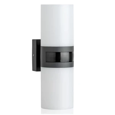 Imagen de SEBSON LED Lampara Exterior con Sensor Movimiento, Aplique Pared IP65 Antracita 20W 2200lm Blanco Frío 5800K, Iluminacion Arriba Abajo, 12m/180