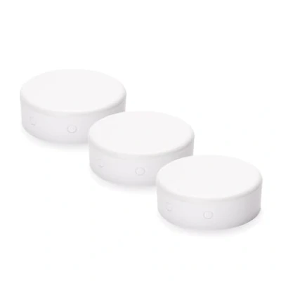 Imagen de ORION LIGHTSTYLE caja de distribución PVC para techo, roseta, derivación cubierta, color blanco, 3 unidades