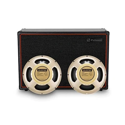 Imagen de Palmer CAB 212 BX CRM Caja de altavoces para guitarra (2 x 12 pulgadas, parte trasera abierta)