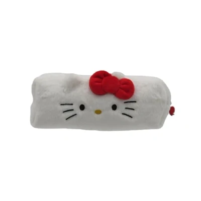 Imagen de CyP Brands Hello Kitty, Sanrio, Portatodo, Estuche, Peluche, Color Blanco, Producto Oficial