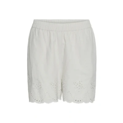 Imagen de Pieces Pcalmina Embroidery Shorts, Mujer, Talla: XS, Birch