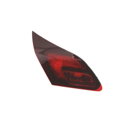 Imagen de TYC 17 0286 11 2 Piloto trasero izquierda Parte interior oscuro gris humo sin portalámparas OPEL: Astra J Hatchback