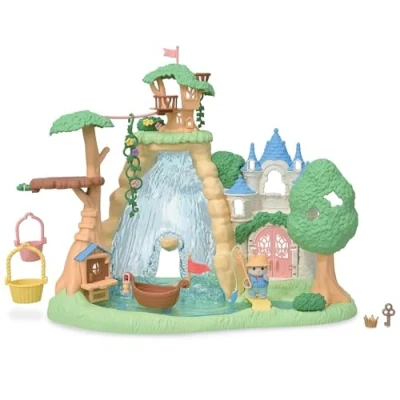 Imagen de Sylvanian Families 5762 Secret Forest Falls Dollhouse Playsets