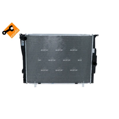 Imagen de NRF EASY FIT 53473 Radiador, refrigeración del motor Aluminio 600 458 32 con piezas de montaje Aletas soldadas BMW: 1 Hatchback norauto,