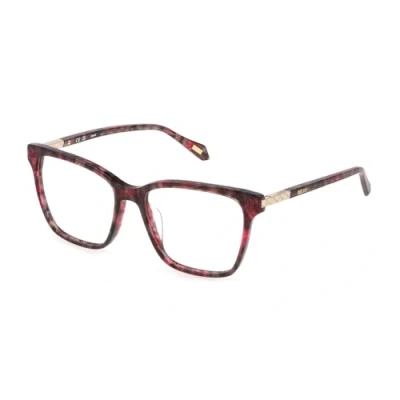 Imagen de Just Cavalli VJC012 Gafas, Shiny Red Havana, 53 para Mujer
