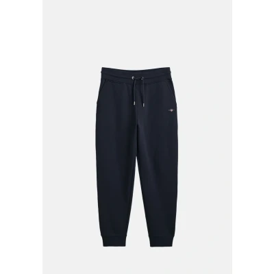 Imagen de GANT REG Shield Pantalones deportivos, Hombre, Talla: 5XL, Evening blue