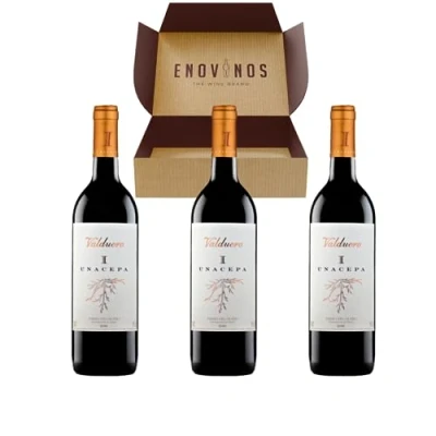 Imagen de Vino Valduero Una Cepa x3 Botellas Tinto Ribera del Duero x 75 cl Mejor Selección ENOVINOS