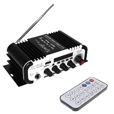 Imagen de DollaTek Kentiger HY V11 2CH Hi Fi Bluetooth Car Audio Amplificador FM Estéreo Reproductor de Radio Soporte USB DVD Entrada MP3 para Motocicleta automóvil