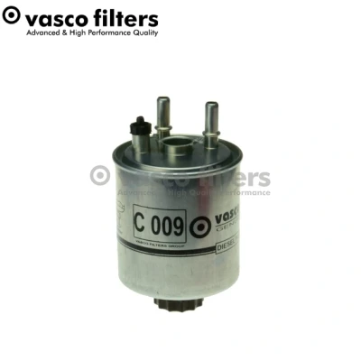 Imagen de DAVID VASCO C009 Filtro Combustible de tubería, con tapón roscado descarga agua 10 RENAULT: LAGUNA 3, Kangoo II / Grand