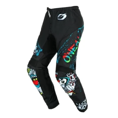 Imagen de O&#039;NEAL Pantalones Motocross Enduro MX Máxima Libertad de Movimientos, Diseño Ligero, Transpirable y Duradero Element Rancid V.24 Adulto Blanco Negro Talla 30