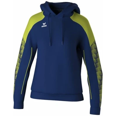 Imagen de Erima Sudadera con Capucha EVO Star (1072431) Mujer, New Navy/Lime, 44
