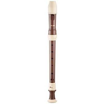 Imagen de Aulos 700078 Flauta dulce soprano en Do bel Canto mod. 105A sistema barocco, color marrón