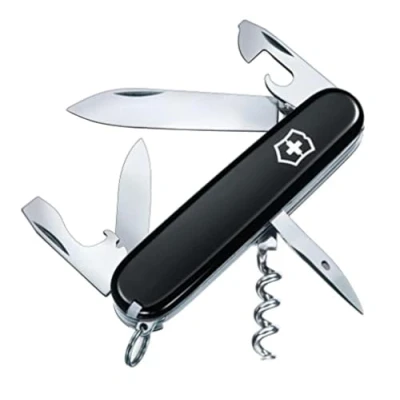 Imagen de Victorinox Spartan, Navaja Multiuso Suiza, Cuchillo bolsillo, Regalo, 12 Funciones, Hoja grande, Sacacorchos