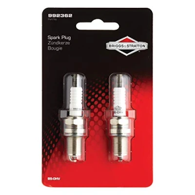 Imagen de Briggs &amp; Stratton 992362 Overhead Valve Spark Plug 2 pieces, White, 2.5 cm*15.5 cm*9.5 cm