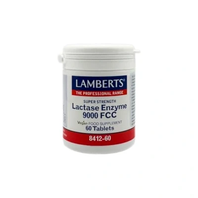 Imagen de Lamberts Encima Lactasa 9000FCC 60 Tabletas