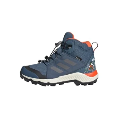 Imagen de adidas Sportswear Terrex Disney MID Goretex Hiking Botines bajos steel grey three semi impact orange para niños, Talla: 39 Zapatos