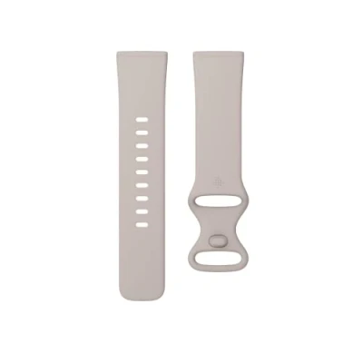 Imagen de Fitbit Versa 3/Sense Watch Strap, Unisex Adult, Blanco Marfil, Small