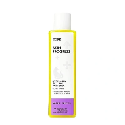 Imagen de YOPE Gel de ducha Micelar Fórmula hidratante y elastizante Suave cuidadosa con la piel Matcha Azul Ligera fragancia afrutada 99% ingredientes naturales vegana 200 ml