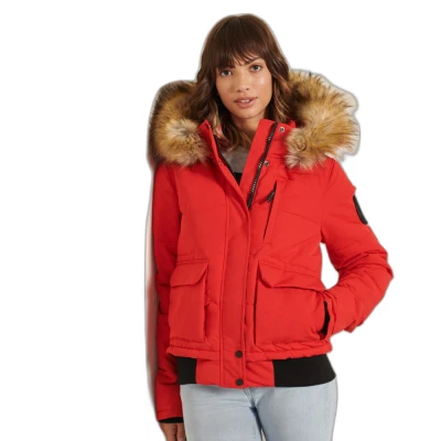 Imagen de Superdry Everest Chaqueta de invierno, Mujer, Talla: Medium, High risk red
