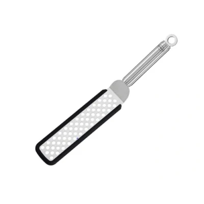 Imagen de Rösle Flexibler Wender mit Lochung Silikon Espátula de Cocina, Acero 18/10