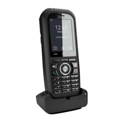Imagen de Snom M80 Terminal de teléfono DECT Identificador Llamadas Negro M80, Negro, LCD, 5,08 cm (2&quot;), 240 x 320 Pixeles, 262144 Colores, Ión Litio