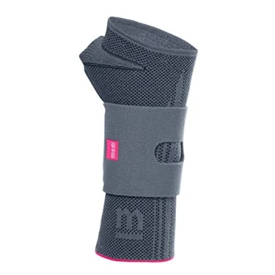 Imagen de medi Manumed active Muñequera derecha Plata Talla II estabilizadora de muñeca