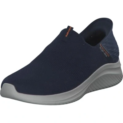 Imagen de Skechers Ultra Flex 3.0 Smooth Step, Zapatillas Hombre, Navy Knit Trim, 41 EU