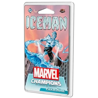 Imagen de Fantasy Flight Games Marvel Champions: Iceman Expansión Juego De Cartas Cooperativo Superhéroes a Partir 14 Años 1 4 Jugadores 45 90 Minutos por Partida Español