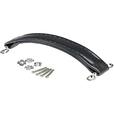 Imagen de Adam Hall Hardware 3414 BLK Asa tipo correa cuero negro