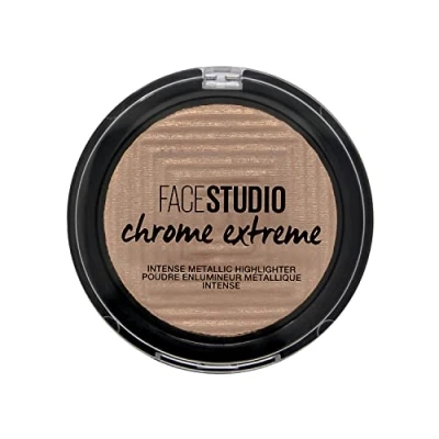 Imagen de Maybelline Master Chrome Extreme Resaltador en polvo, número 300, arenisca brillante