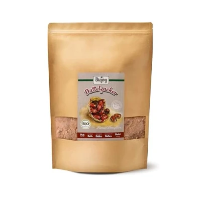 Imagen de Biojoy Azúcar de Dátiles Ecologico (2 kg), sin refinar, natural y aditivos (Phoenix Dactylifera)