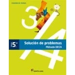 Imagen de CUADERNO PROBLEMAS METODO DECA 5 PRIMARIA 9788468009797 (CAMINOS DEL SABER)