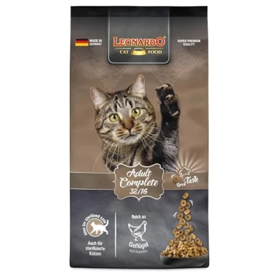 Imagen de Leonardo Adult Complete 32/16 [7,5 kg] Alimento para Gatos seco Completo Adultos de Todas Las Razas a Partir 1 año