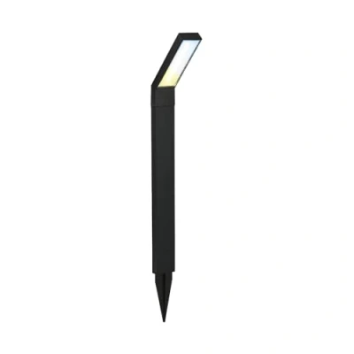 Imagen de BRILONER lámpara solar para exterior con sensor crepuscular, regulable de blanco cálido a frío, exterior, pie, luz camino, bolardo, 66x50x12,5 cm