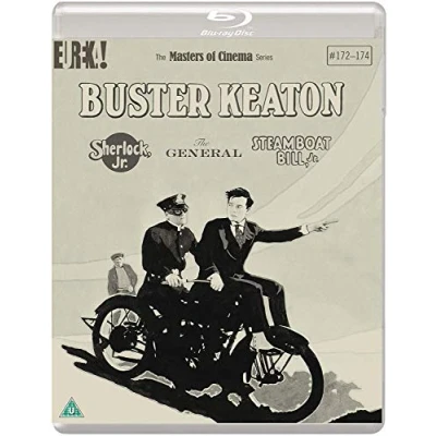 Imagen de BUSTER KEATON: SHERLOCK JR., THE GENERAL and STEAMBOAT BILL, JR. (Masters of Cinema) Blu ray STANDARD EDITION REISSUE [Blu ray]