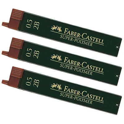 Imagen de Faber Castell Minas finas en estuche (,5 mm 2B (36 minas).