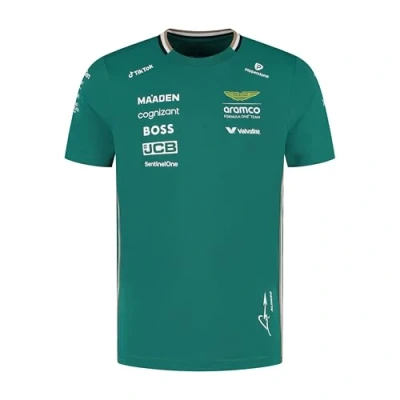 Imagen de Aston Martin F1 2025 Camiseta del Equipo de Fernando Alonso para Hombre Verde Talla: 3XL