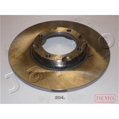 Imagen de JAPKO Disco de freno Eje delantero 225mm 10mm 4 76mm macizo barnizado 60204C Discos freno,
