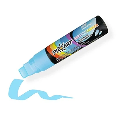 Imagen de LEVIATAN Dry &amp; Wet Wipe Clean Chalk Marker 28G Blue