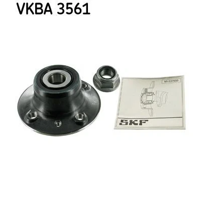 Imagen de SKF VKBA 3561 Juego de cojinete rueda con sensor ABS incorporado RENAULT: LAGUNA 1