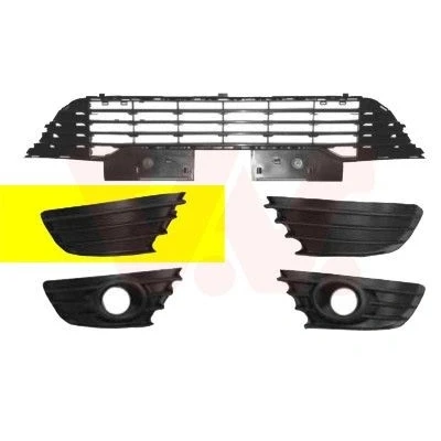 Imagen de VAN WEZEL 0970592 Rejilla Parachoques Delante, derecha para vehículos sin faro antiniebla CITROËN: C4 Coupé, I Hatchback, Berlina