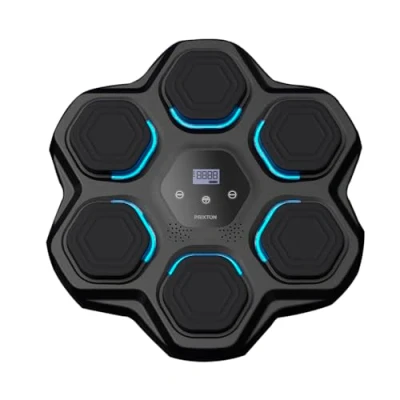Imagen de Máquina De Boxeo Prixton Combat Bm100 (9 Niveles Luces Guiadas Efectos Sonido Bluetooth Guantes Incluidos)