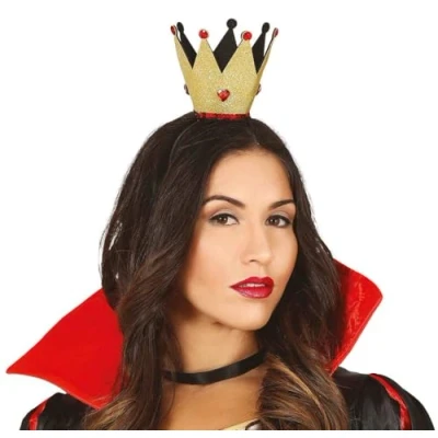 Imagen de Gioco Diadema con Corona Dorada de Reina Corazones